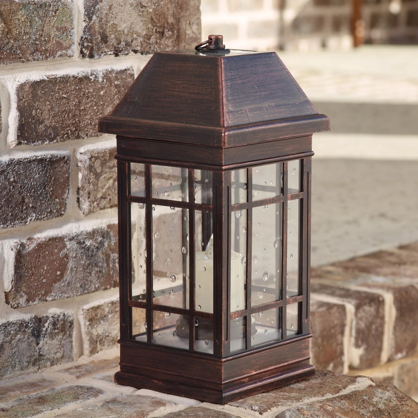 Smart Solar San Rafael II Solar Mission Lantern 15"H 3960KR1