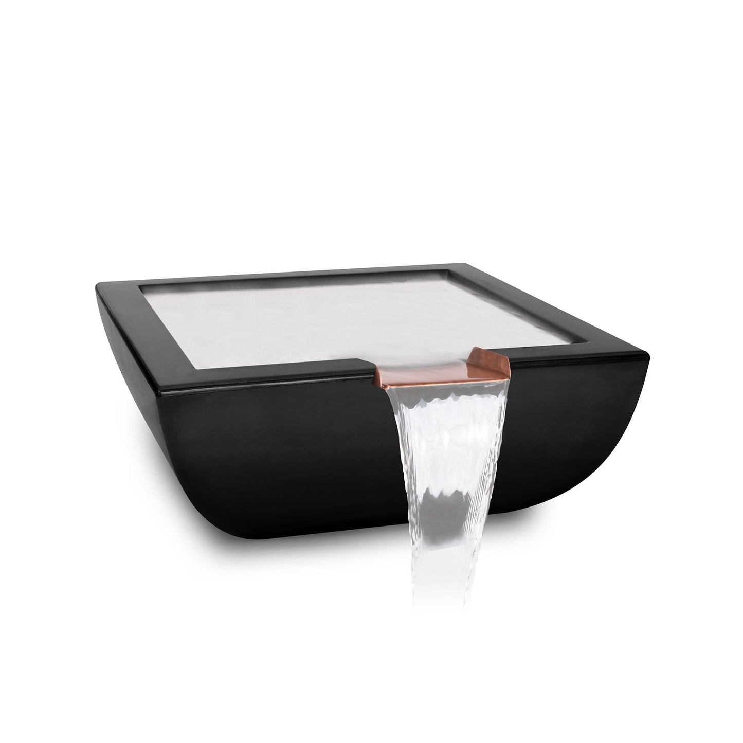 The Outdoor Plus Avalon Water Bowl in GFRC Concrete