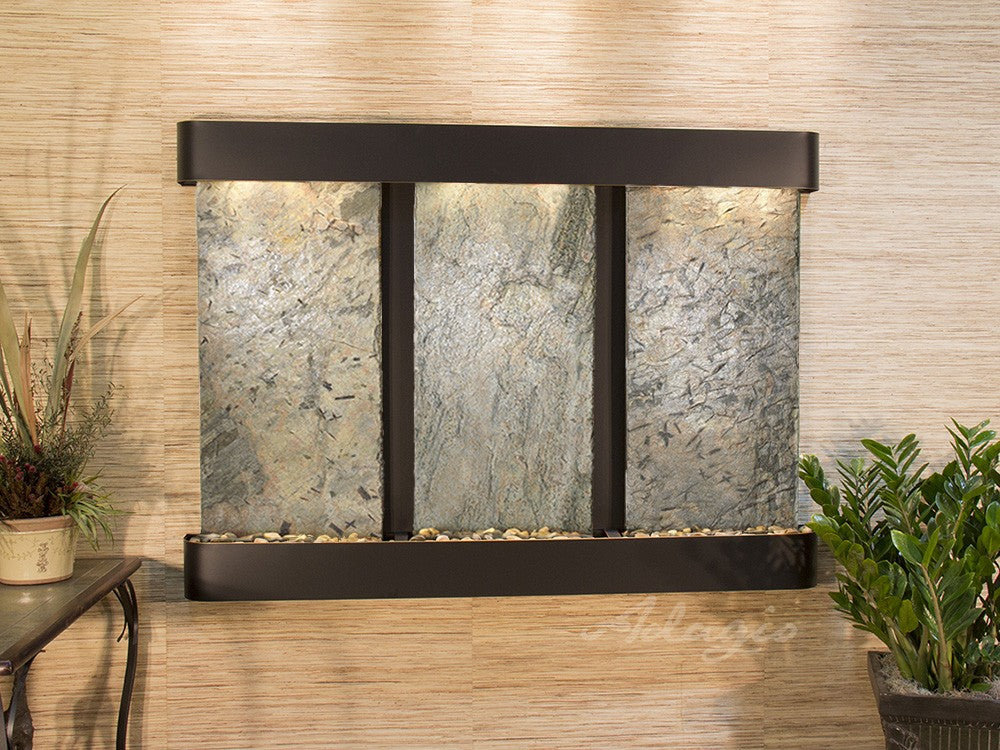 Adagio Olympus Falls 54"H x 75"W Indoor Wall Fountain OFR1511