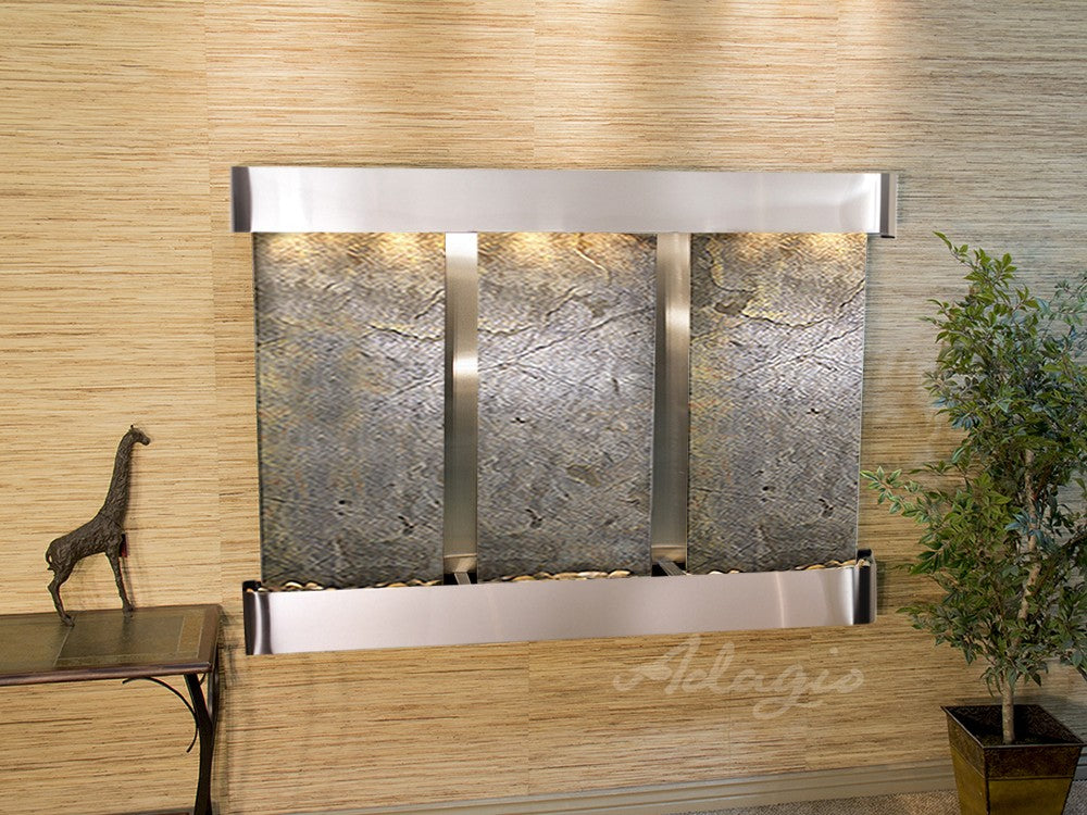 Adagio Olympus Falls 54"H x 75"W Indoor Wall Fountain OFR1511