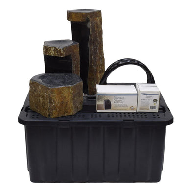 Easy Pro Pond Tranquil Décor Keyed Spillway Basalt Fountain Kit