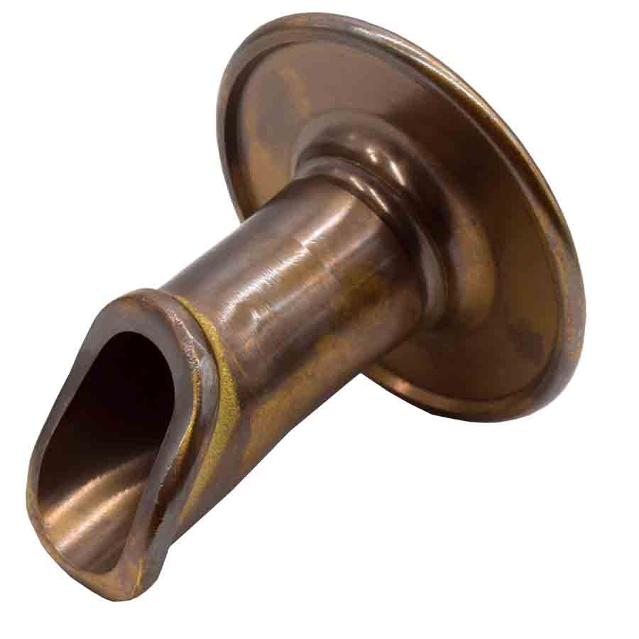 Easy Pro Pond Vianti Falls Brass 2″ Antique Round Wall Scupper BWS2F