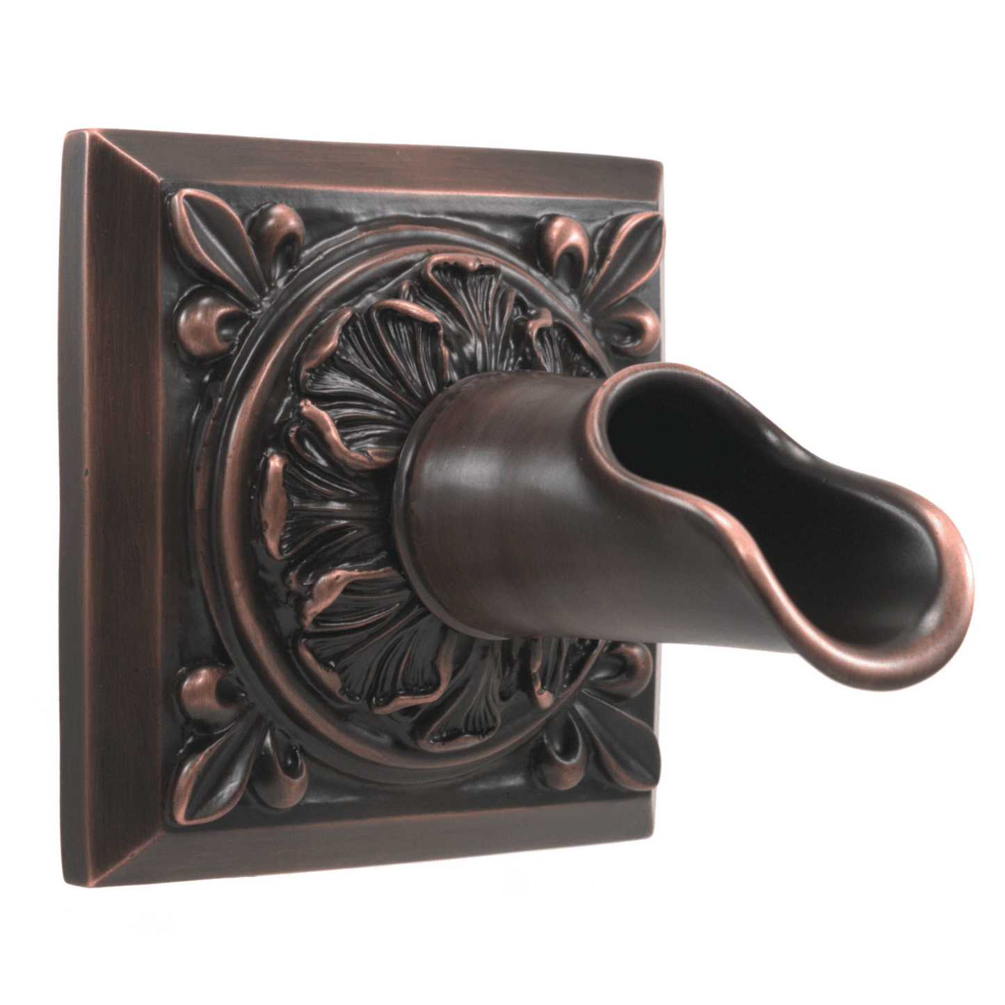Fountains USA Oak Leaf Scupper with Square Backplate