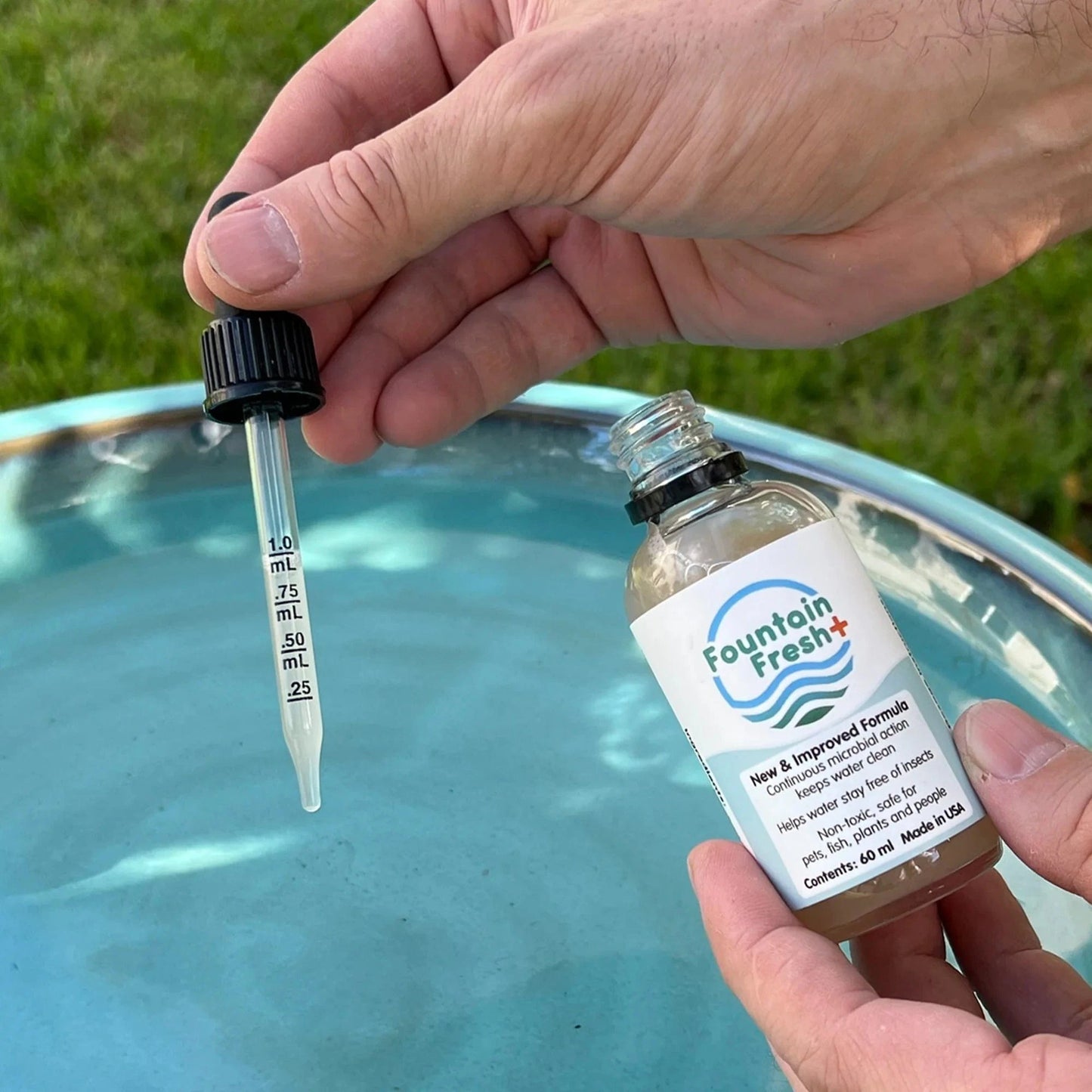 Smart Solar Outdoor Fountains Fountain Fresh Plus / 60ml Bottle Fountain Fresh Plus 80912024