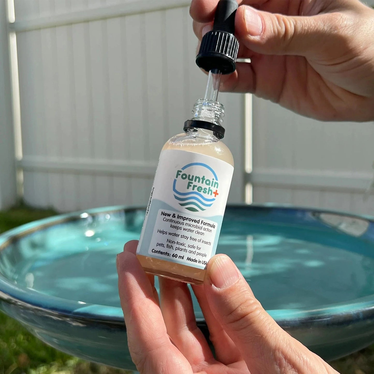 Smart Solar Outdoor Fountains Fountain Fresh Plus / 60ml Bottle Fountain Fresh Plus 80912024