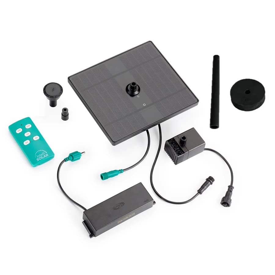 Smart Solar Battery 2090PKR IntelliSOLAR Kit with Remote for 2-Tier Fountain 2090PKR