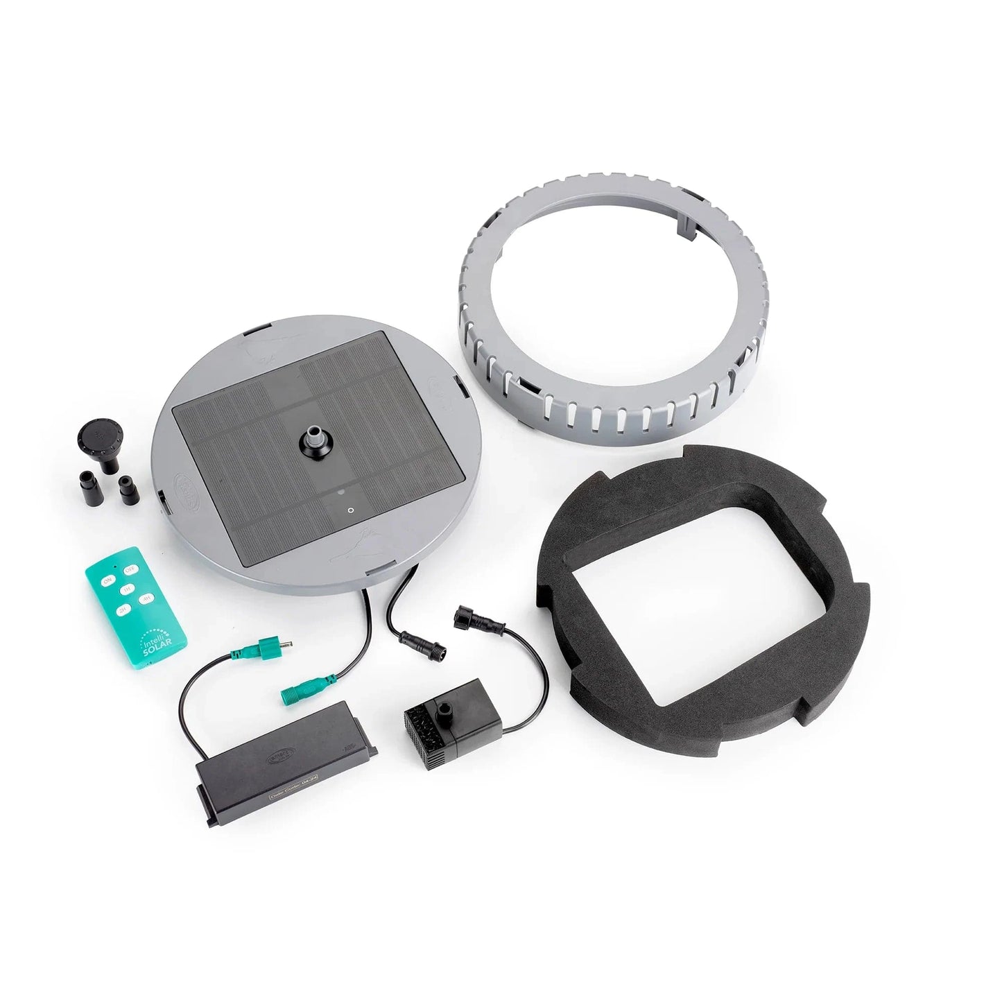 Smart Solar Outdoor Fountains Aquanura 9" IntelliSOLAR Insert for Traditional Birdbaths Ponds Pools 21310024 / 9" Dia x 2" H Smart Solar Aquanura 9" IntelliSOLAR Insert for Traditional Birdbaths, Ponds, Pools 21310024
