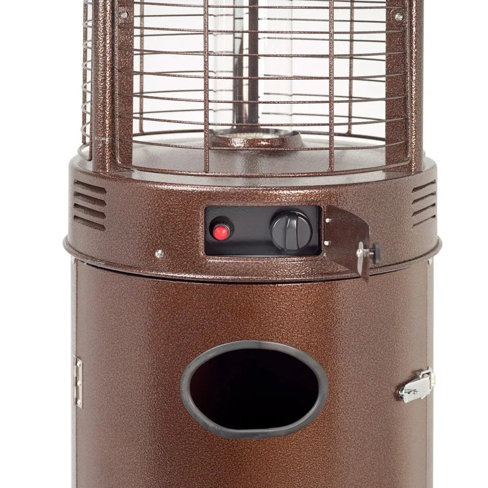 Smart Solar Floor Heater BromoHeat Standing Patio Floor Heater- Bronze BHR41000BZ / 80" Tall x 23" Diameter Smart Solar BromoHeat Standing Patio Floor Heater- Bronze BHR41000BZ