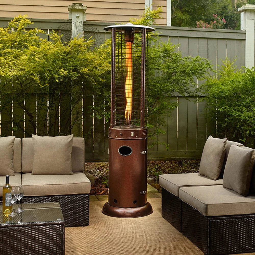 Smart Solar Floor Heater BromoHeat Standing Patio Floor Heater- Bronze BHR41000BZ / 80" Tall x 23" Diameter Smart Solar BromoHeat Standing Patio Floor Heater- Bronze BHR41000BZ