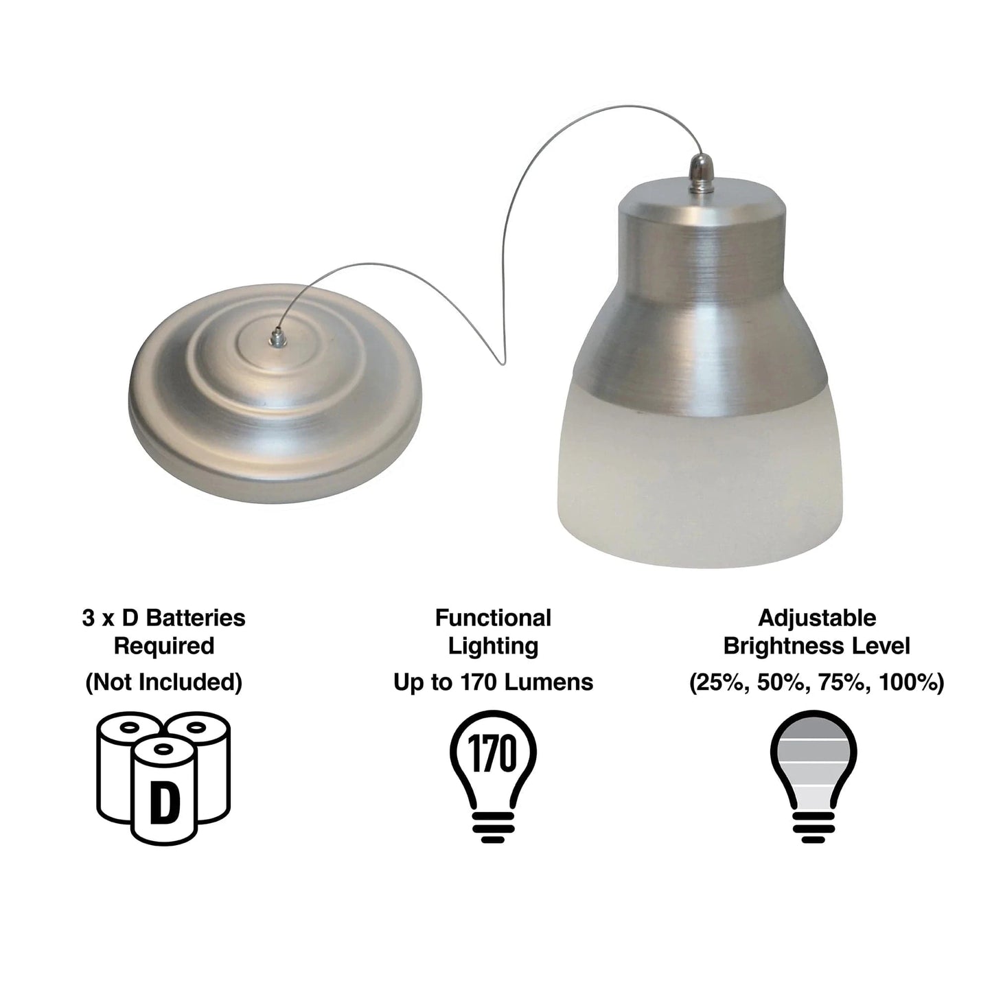 Smart Solar Pendant Light Glass Pendant Light - Silver Chrome Nickel IEL-5778 / 8.5"W x 7"H & 7.75"W x 2"H Smart Solar Glass Pendant Light - Silver Chrome Nickel IEL-5778