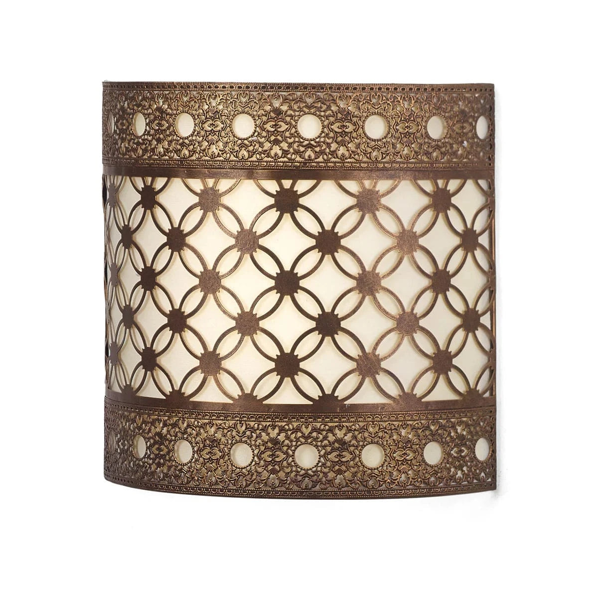 Smart Solar Wall Light Roma Barrel Sconce IEL-2902 / 9.88" L x 3.90" W x 9.87" H Smart Solar Roma Barrel Sconce IEL-2902
