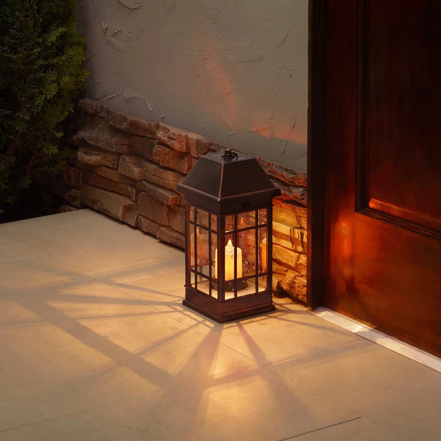 Smart Solar Floor Heater San Rafael II Solar Mission Lantern (15"H) 3960KR1 / 6.60" L x 6.60" W x 15.00" H Smart Solar San Rafael II Solar Mission Lantern (15"H) 3960KR1