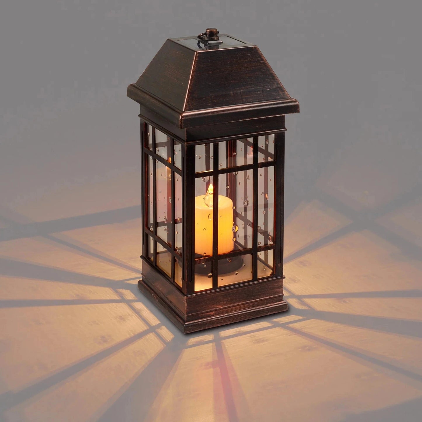 Smart Solar Floor Heater San Rafael II Solar Mission Lantern (15"H) 3960KR1 / 6.60" L x 6.60" W x 15.00" H Smart Solar San Rafael II Solar Mission Lantern (15"H) 3960KR1