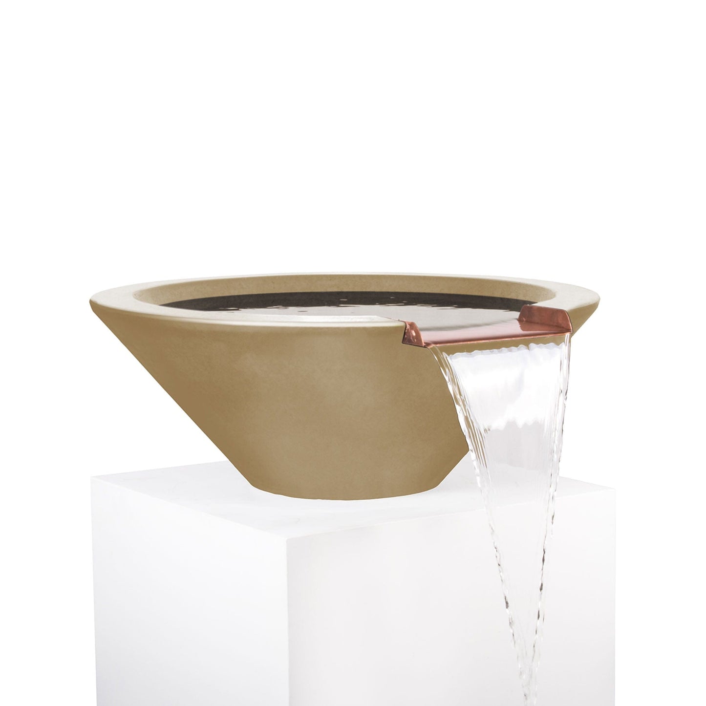 The Outdoor Plus Cazo Water Bowl – GFRC Concrete