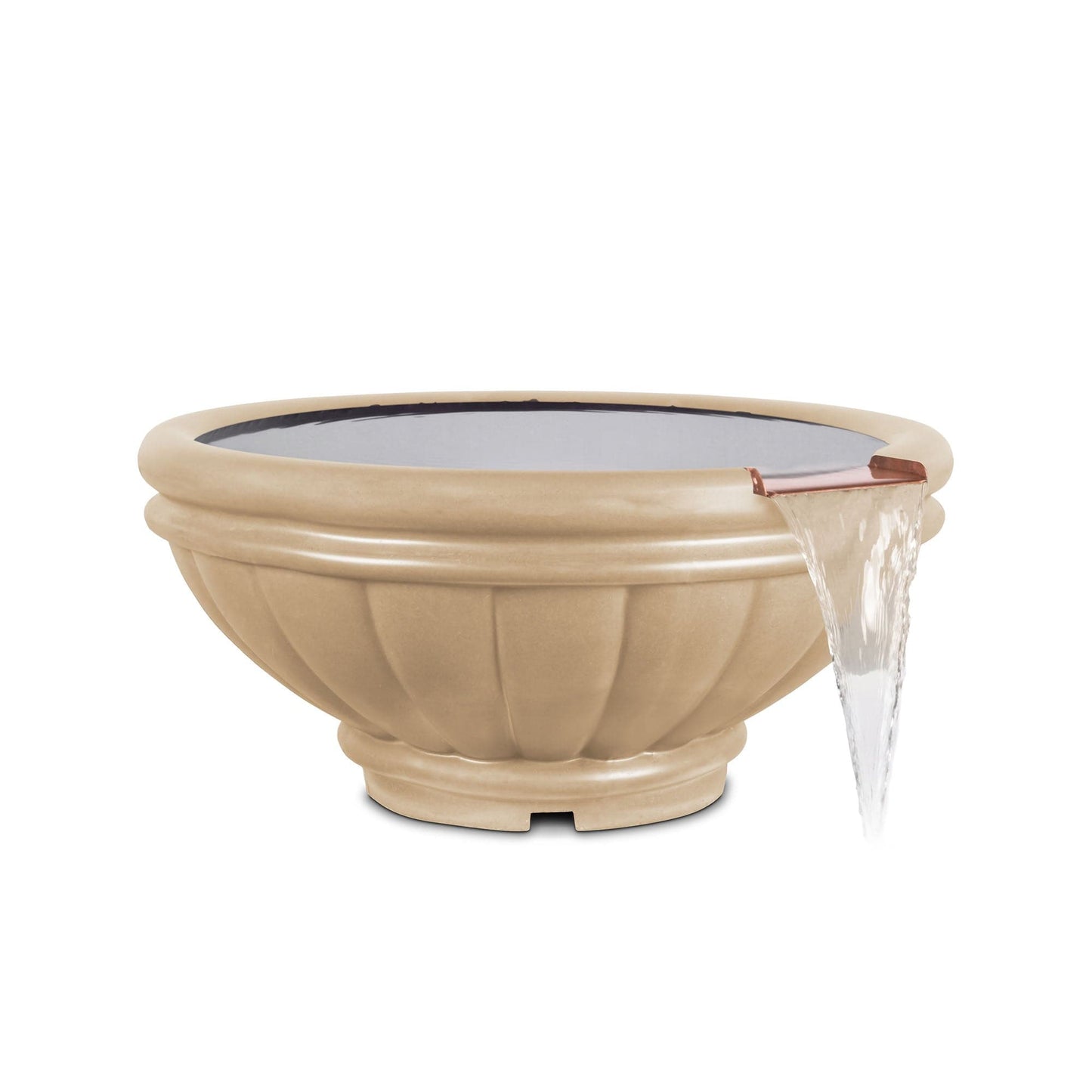 The Outdoor Plus Roma Water Bowl – GFRC Concrete