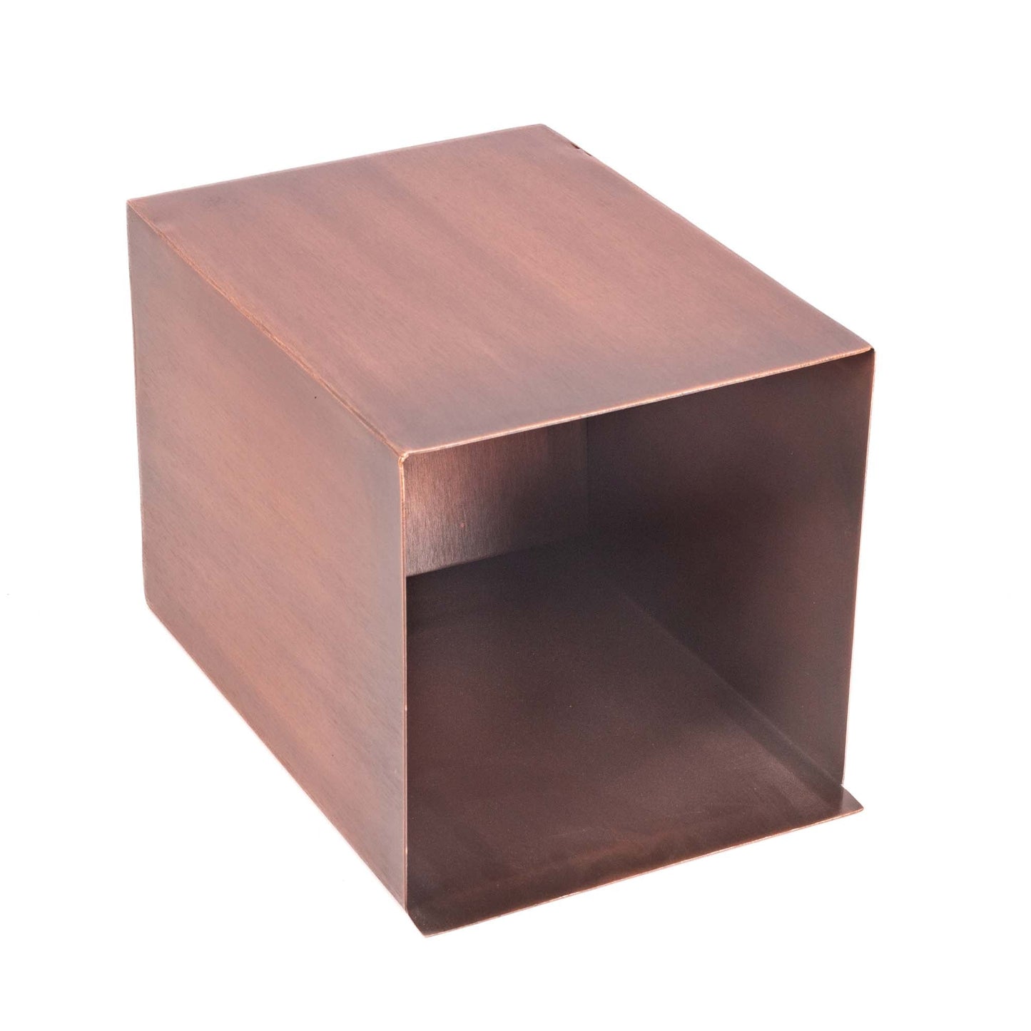 The Outdoor Plus Outdoor Fountains The Outdoor Plus Box Scupper in Copper & Stainless Steel