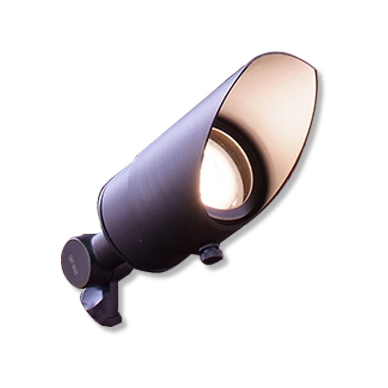 Yard Bright Bronze MR16 Spot Light With 3.95" Adjustable Glare Shield