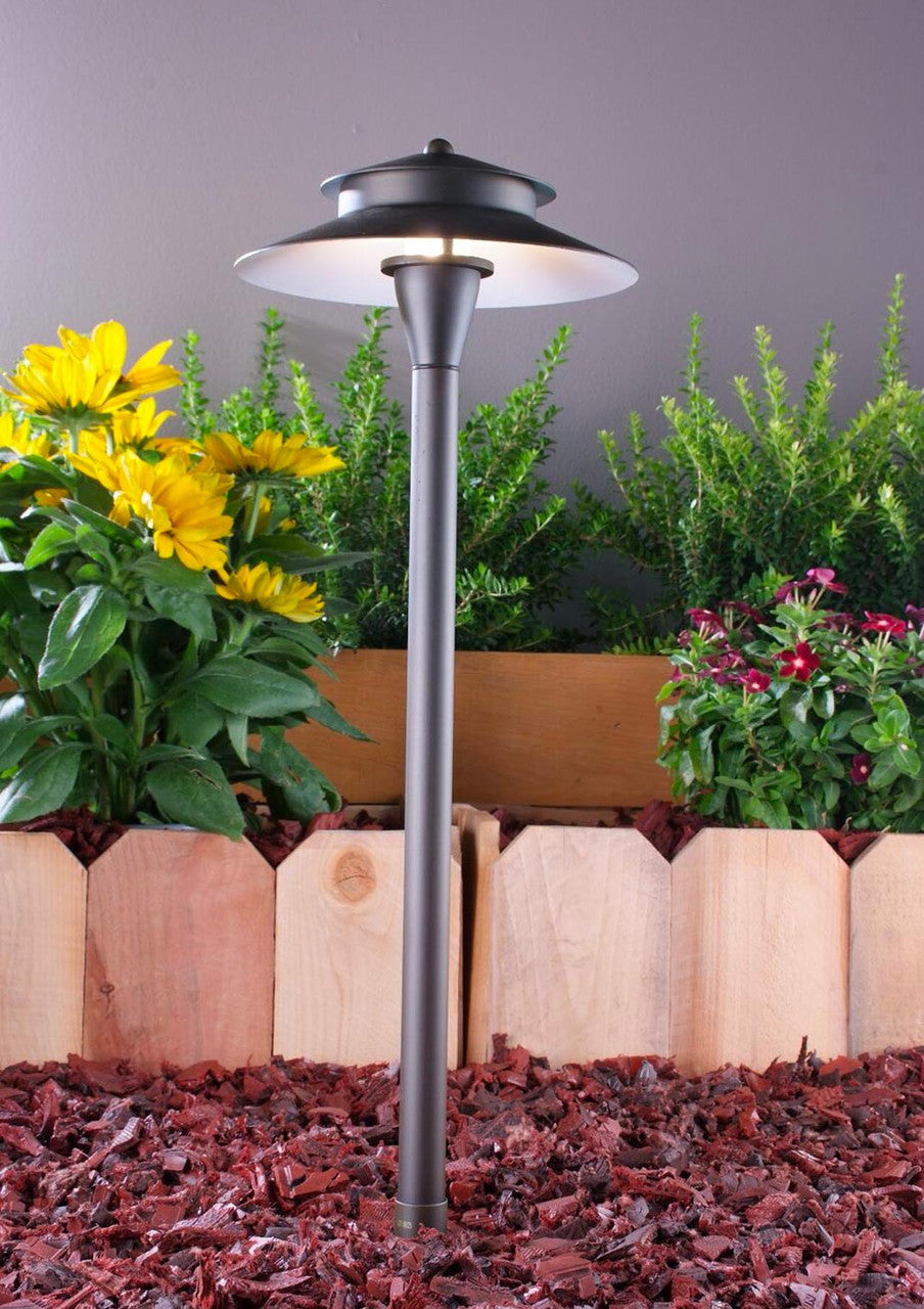 Yard Bright Zen Style Bronze Area Path Light