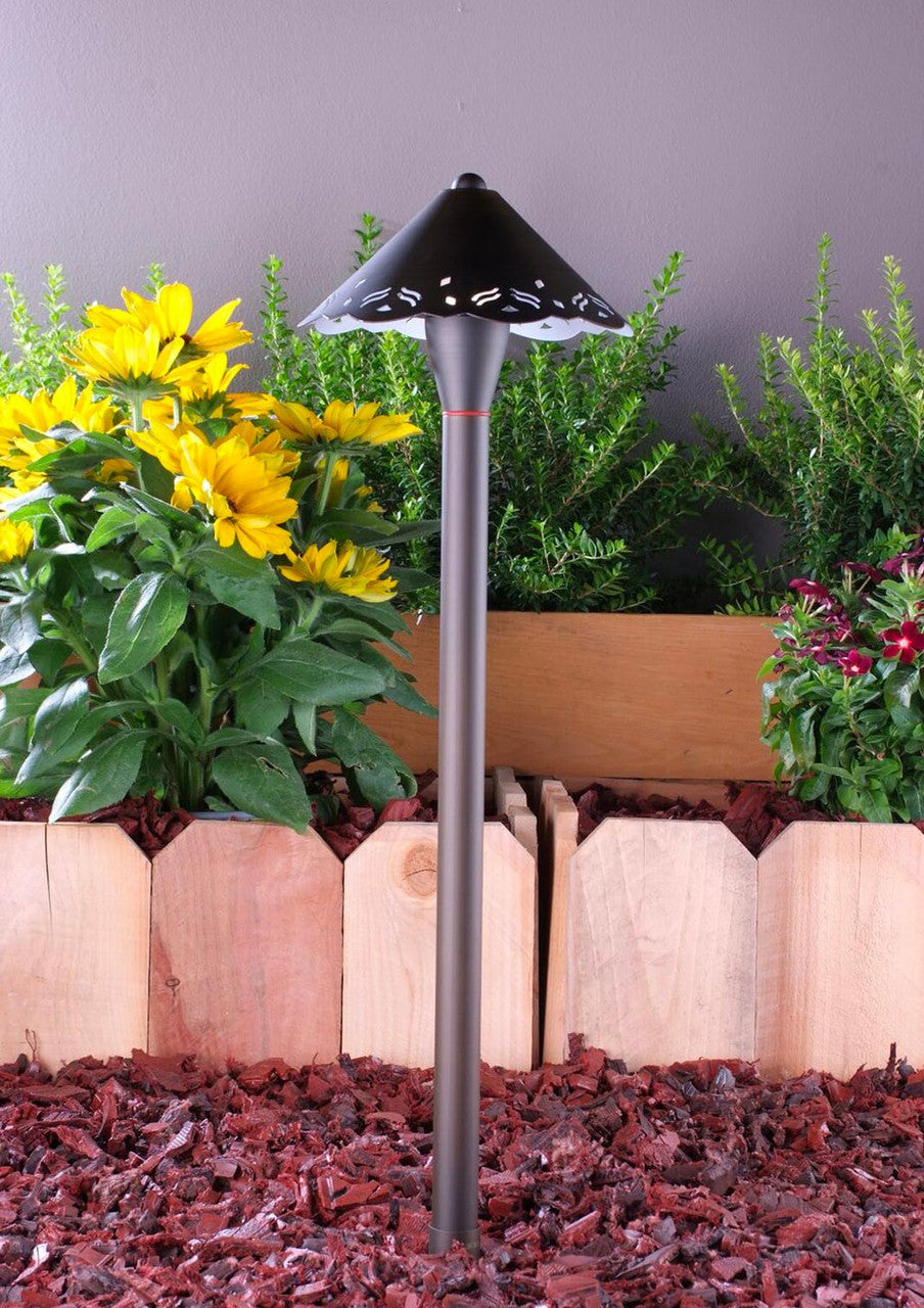 Yard Bright Traditional Bronze Area Path Light