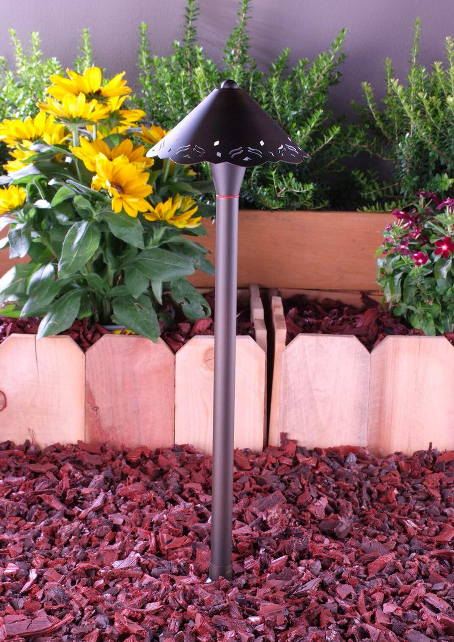 Yard Bright Traditional Bronze Area Path Light