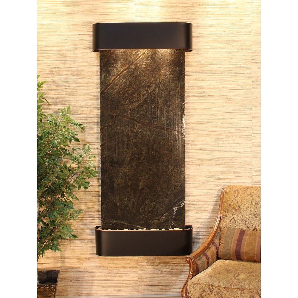 Adagio Inspiration Falls 69"H x 30"W Indoor Wall Fountain