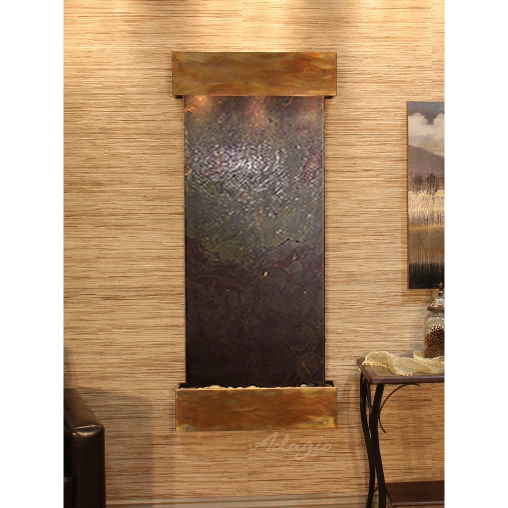 Adagio Inspiration Falls 69"H x 30"W Indoor Wall Fountain