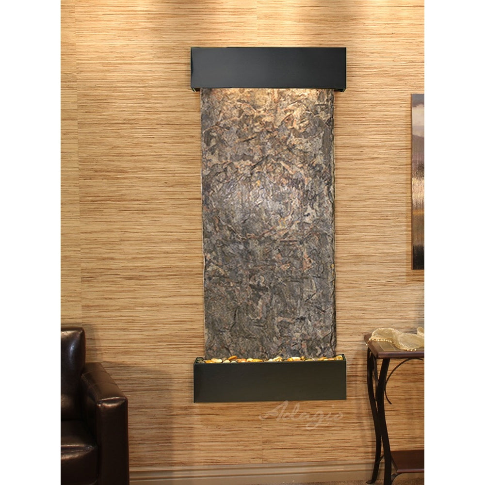 Adagio Inspiration Falls 69"H x 30"W Indoor Wall Fountain