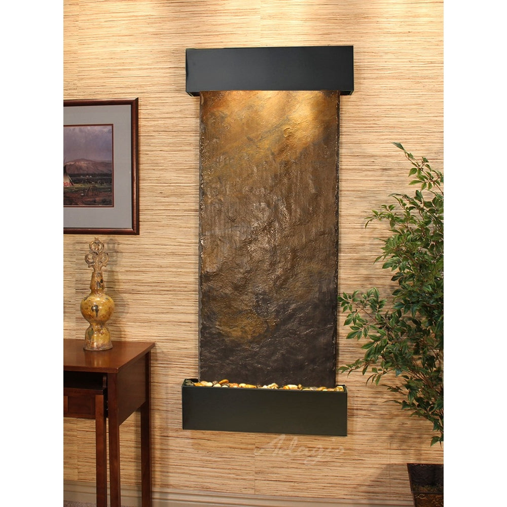 Adagio Inspiration Falls 69"H x 30"W Indoor Wall Fountain
