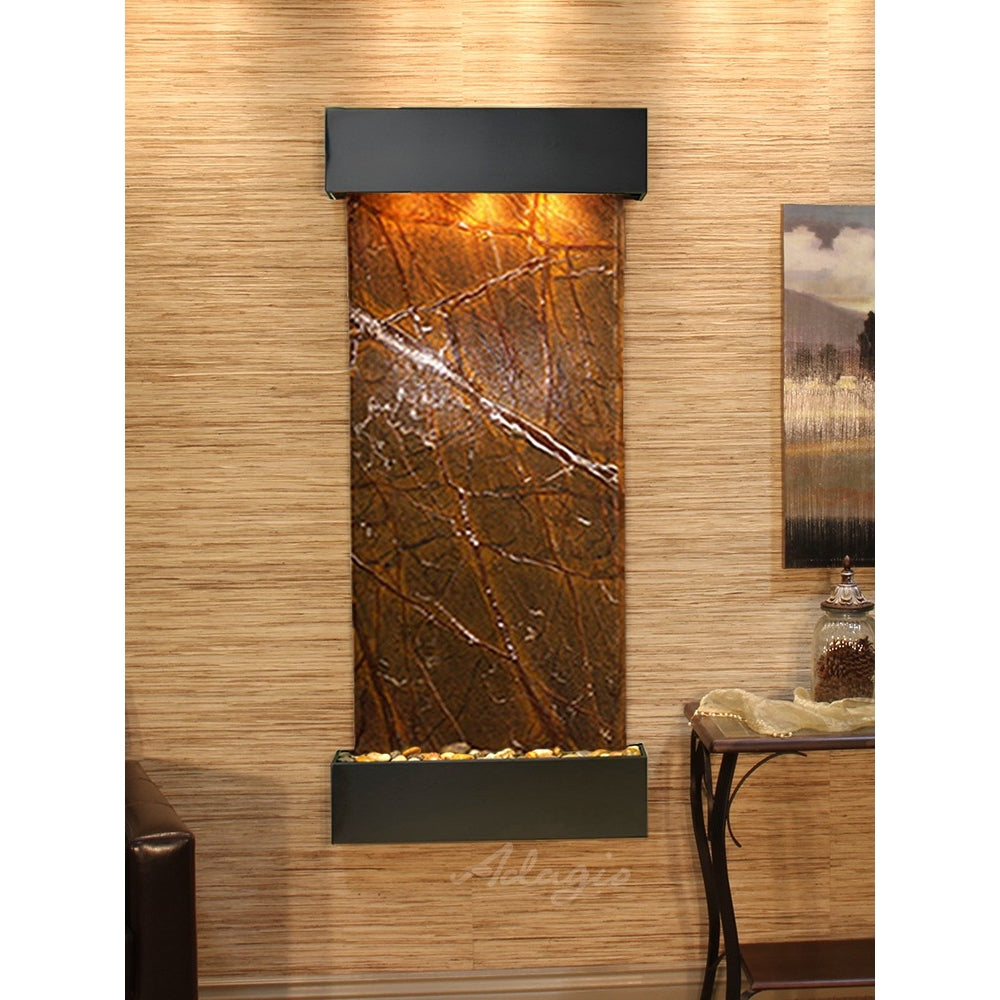 Adagio Inspiration Falls 69"H x 30"W Indoor Wall Fountain