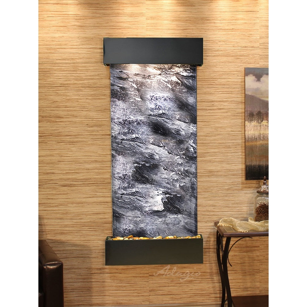Adagio Inspiration Falls 69"H x 30"W Indoor Wall Fountain