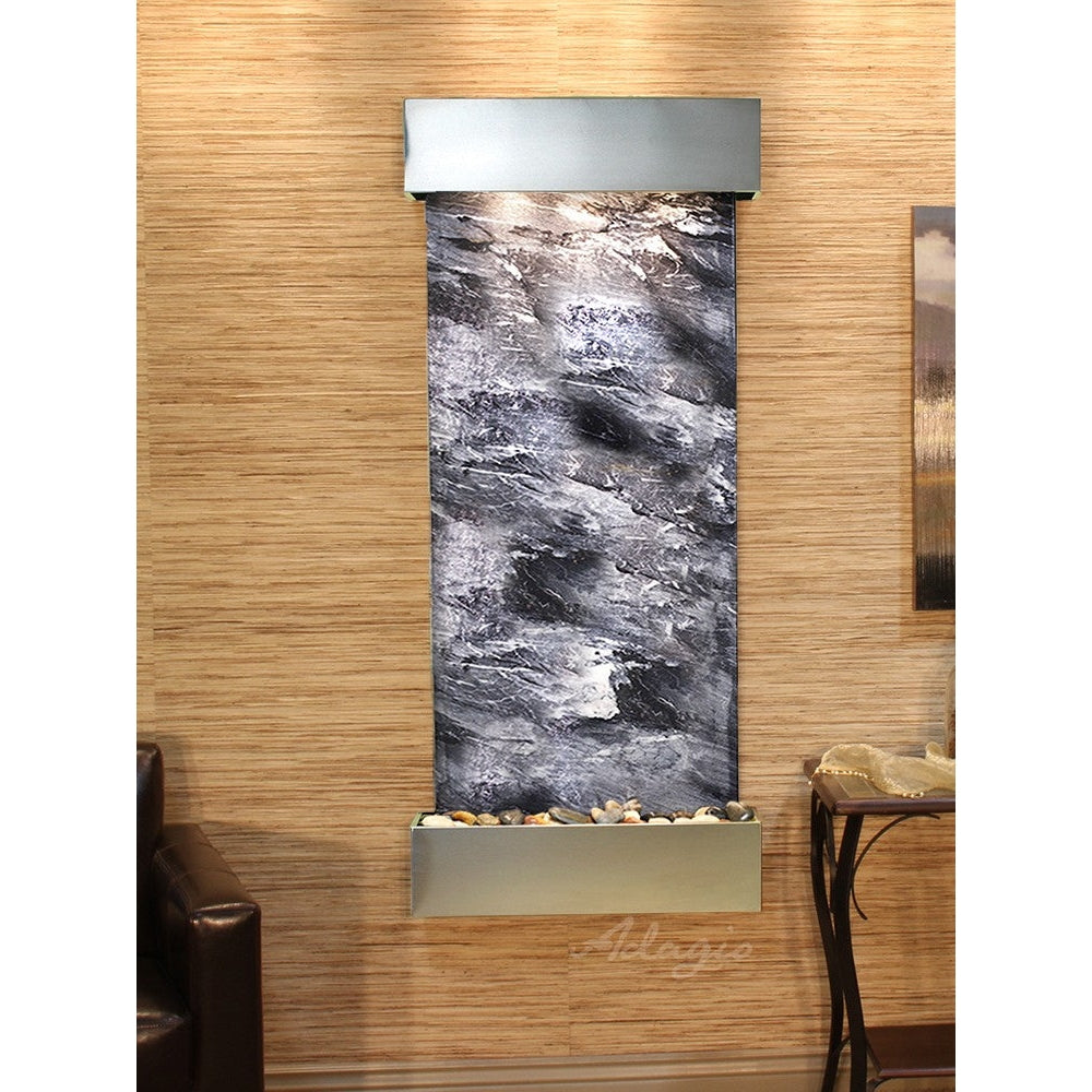 Adagio Inspiration Falls 69"H x 30"W Indoor Wall Fountain