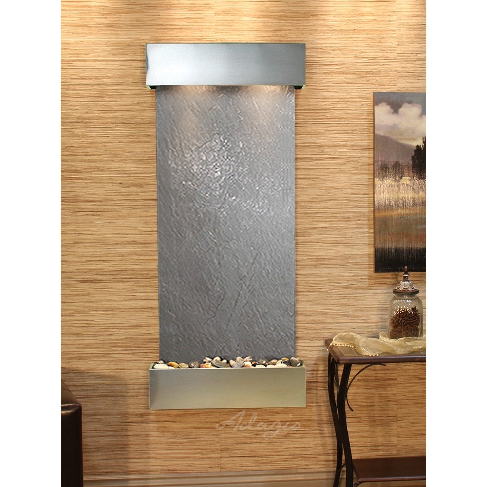 Adagio Inspiration Falls 69"H x 30"W Indoor Wall Fountain