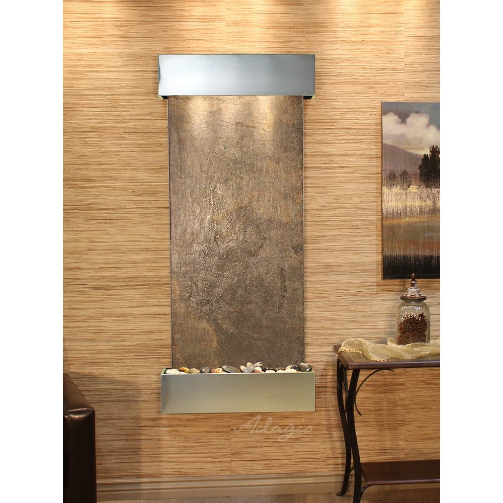 Adagio Inspiration Falls 69"H x 30"W Indoor Wall Fountain