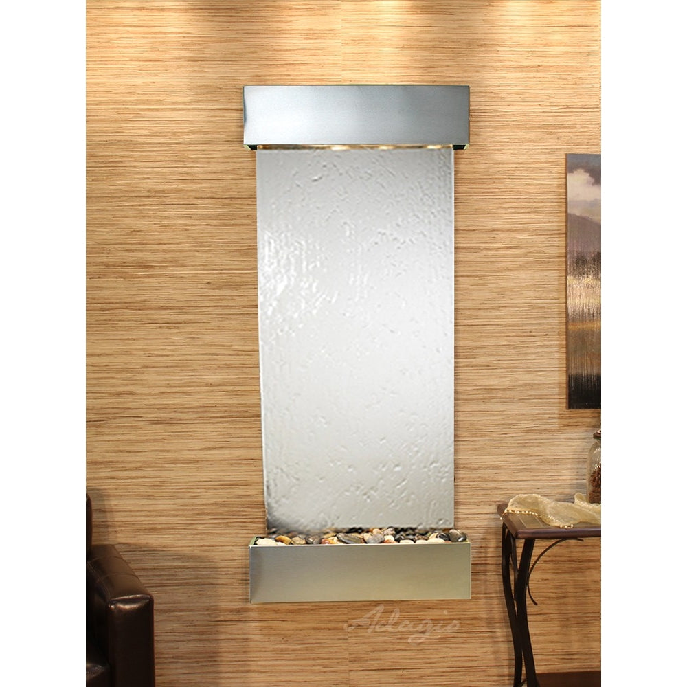 Adagio Inspiration Falls 69"H x 30"W Indoor Wall Fountain