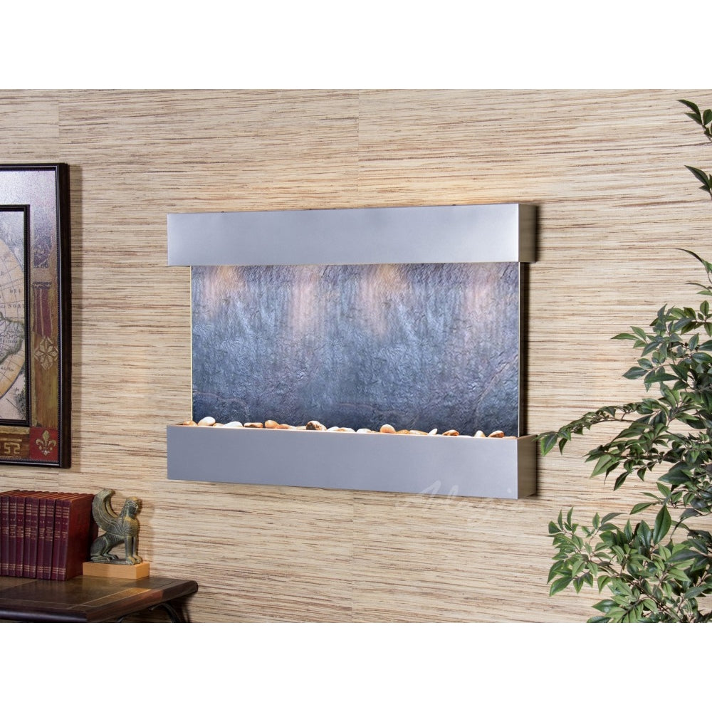 Adagio Reflection Creek 27"H x 38"W Indoor Wall Fountain