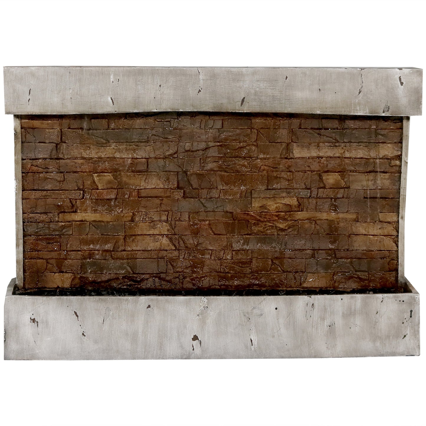 Sunnydaze 24" Ancient Outdoor Waterfall Fountain