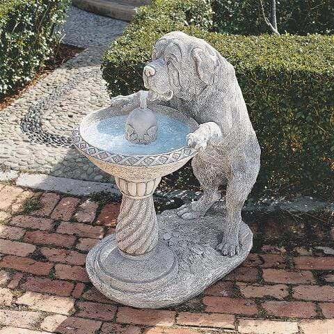 Design Toscano Outdoor Fountains Design Toscano Quenching a Big Thirst Sculptural Garden Outdoor Fountain KY27148