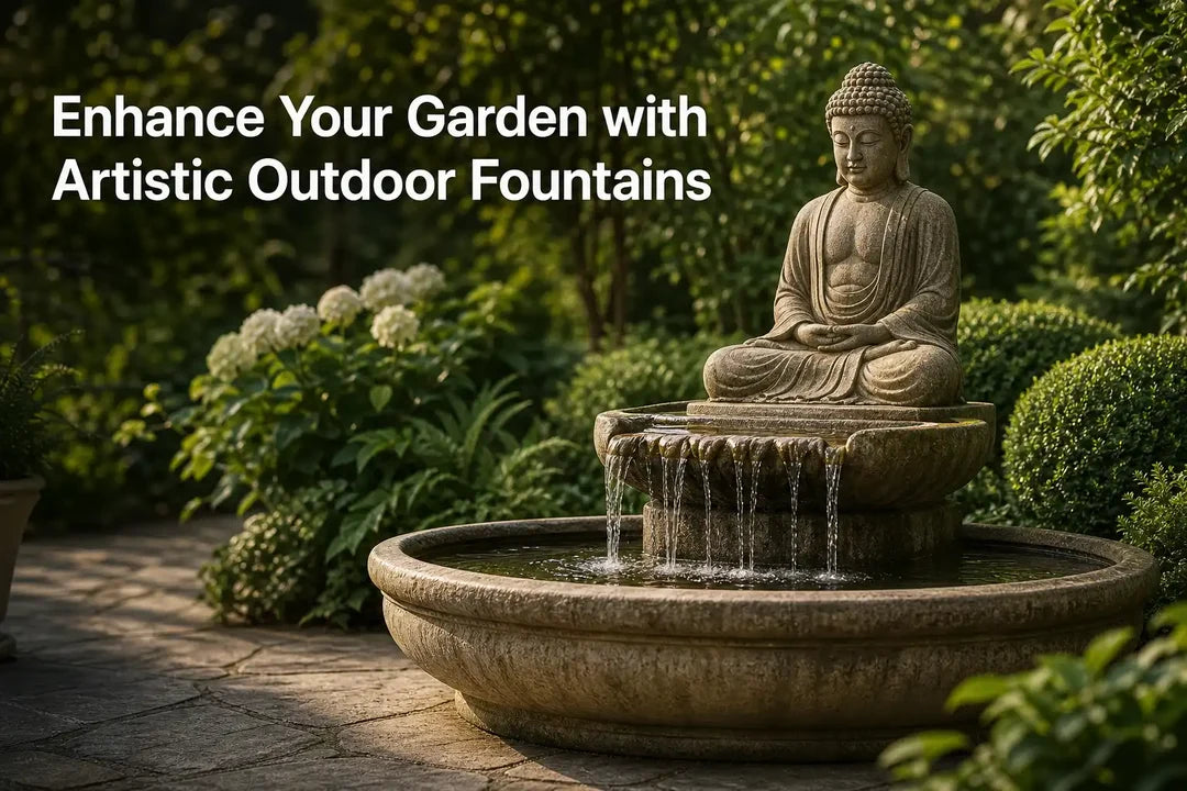Enhance Your Garden with Artistic Outdoor Fountains