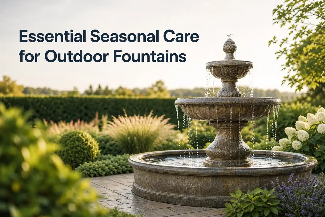 Essential Seasonal Care for Outdoor Fountains
