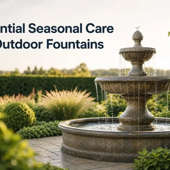 Essential Seasonal Care for Outdoor Fountains