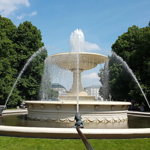 Elegant Fire and Water Bowl Fountains for Outdoor Spaces