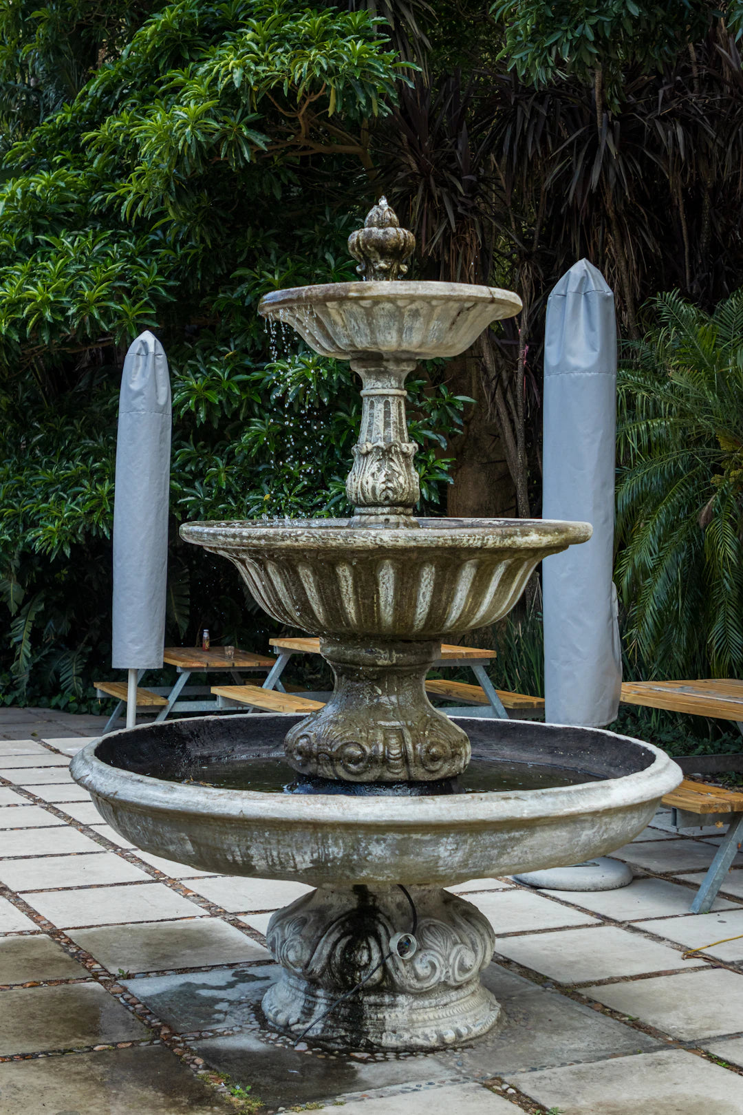How to Create a Relaxing Atmosphere with an Outdoor Fountain