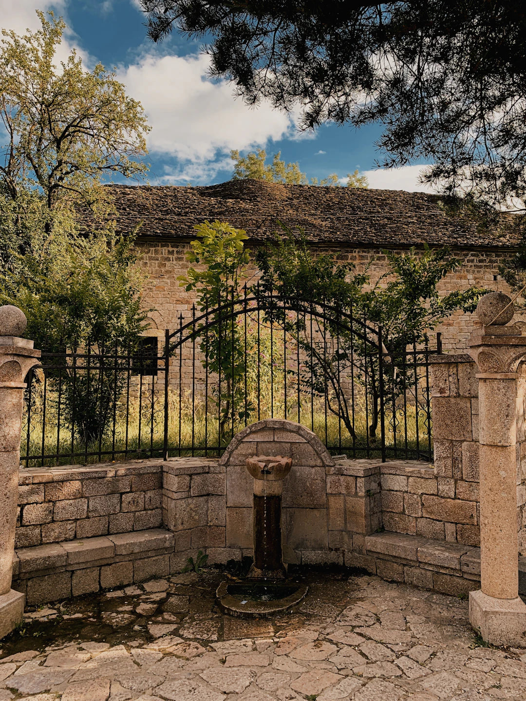 Harmonizing Outdoor Fountains and Water Features