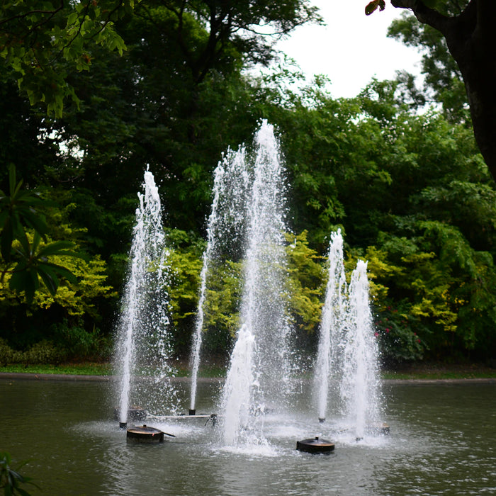 Elegant Copper and Brass Spouts for Water Features
