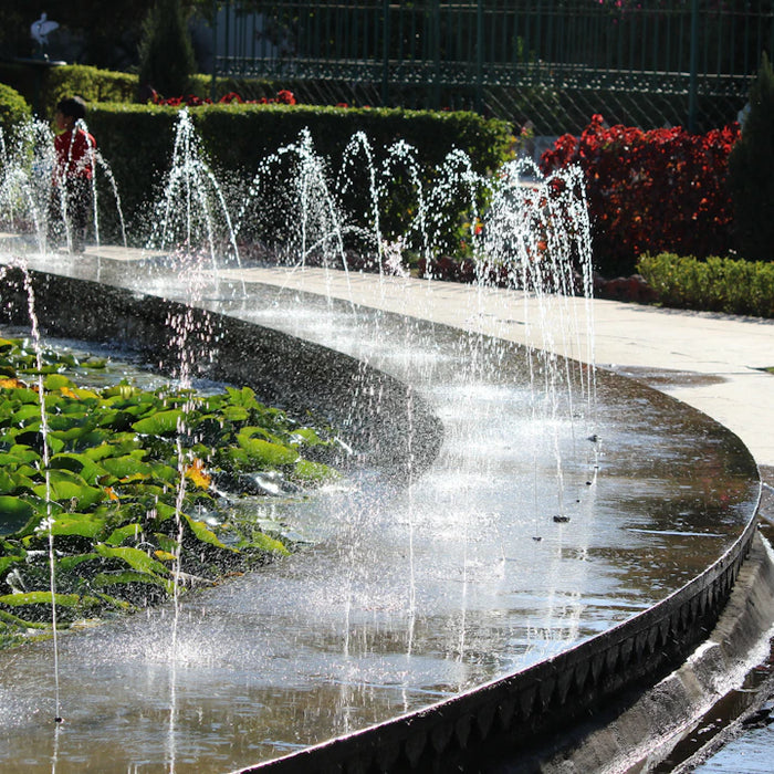 Integrating Technology in Outdoor Fountains