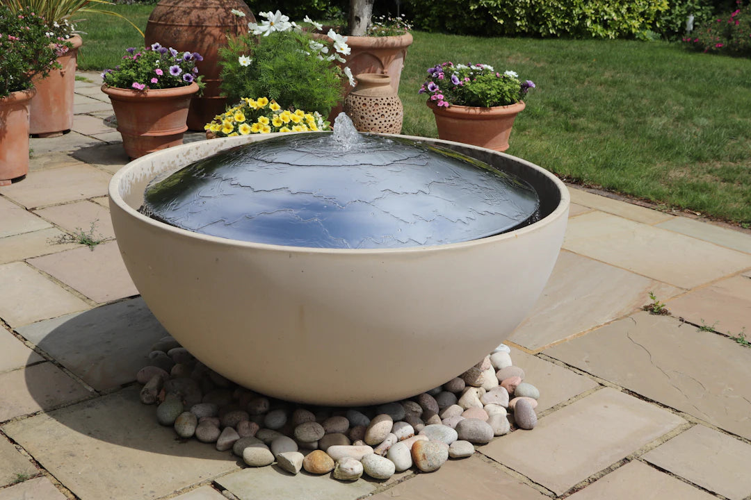Elegant Water Bowls for Contemporary Outdoor Spaces