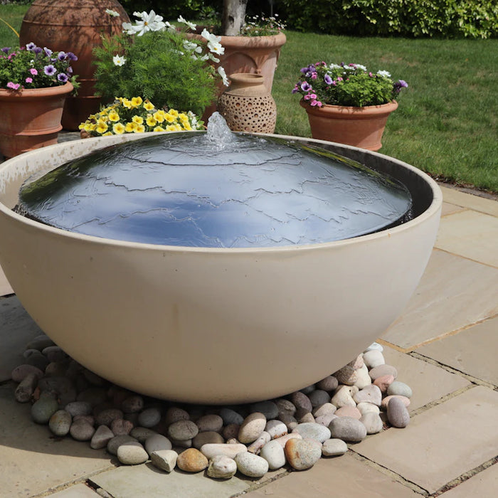 Elegant Water Bowls for Contemporary Outdoor Spaces
