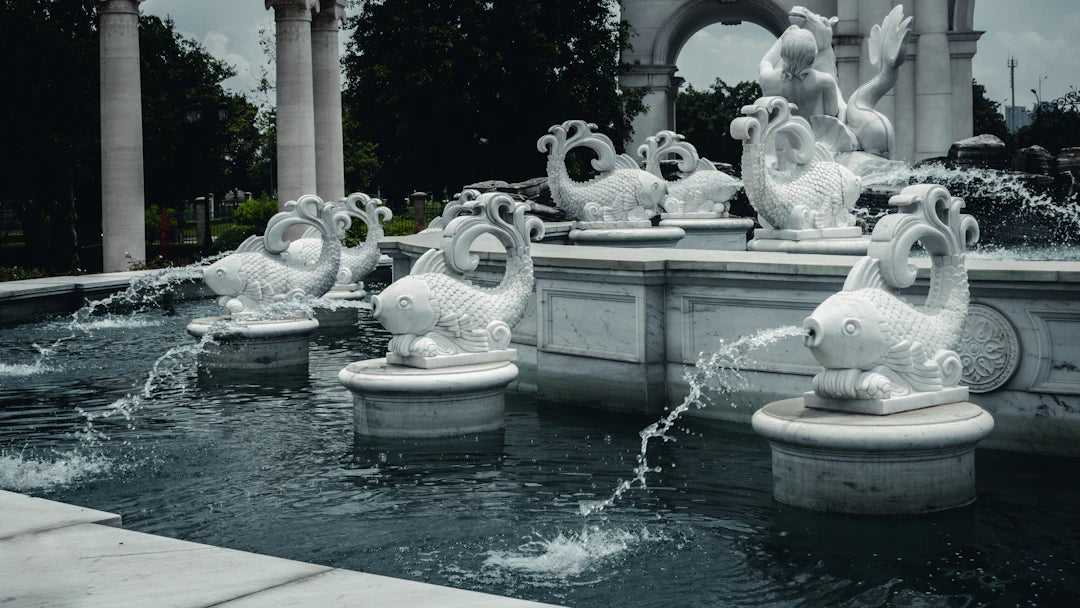 Enhance Your Outdoor Fountain with Stylish Lighting Solutions