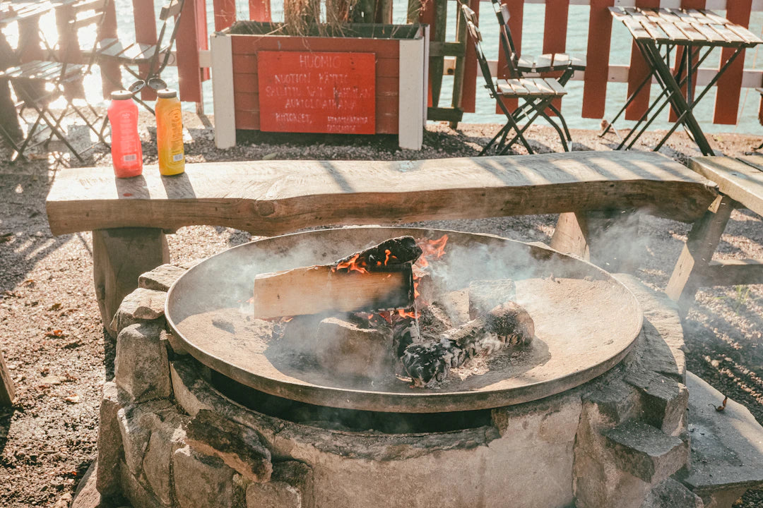Create Outdoor Ambiance with Fire and Water Bowls