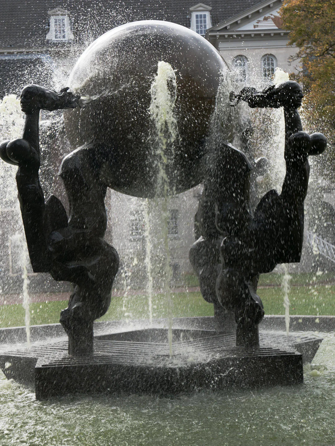Outdoor Fountains Art Installations or Functional Features